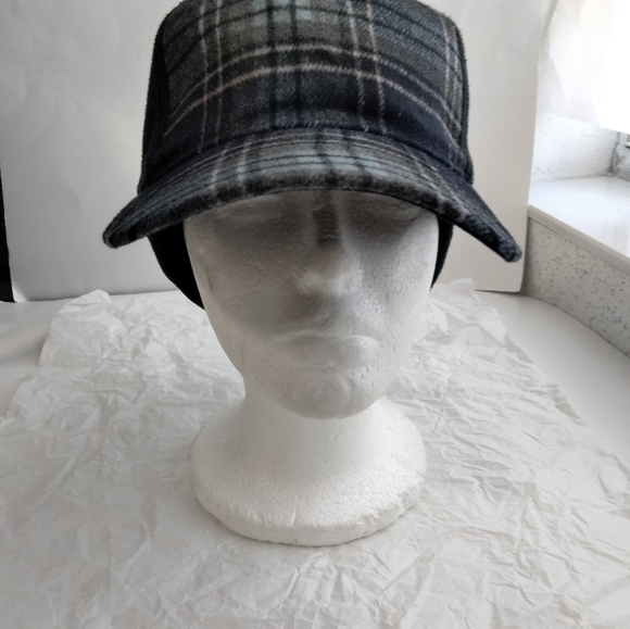 Trail Heads Fleece wool blend Winter Hat new display plaid - Picture 10 of 12